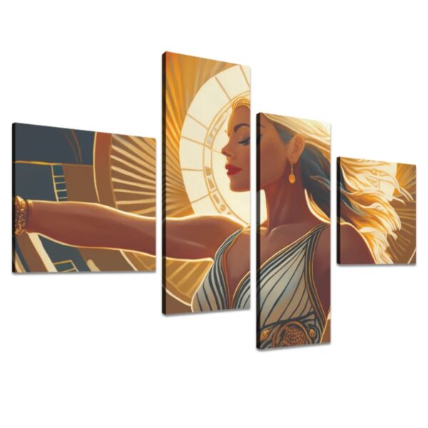 Woman dancing in the sun