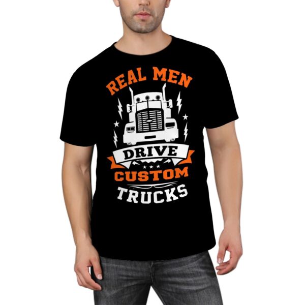 Real men drive custom trucks